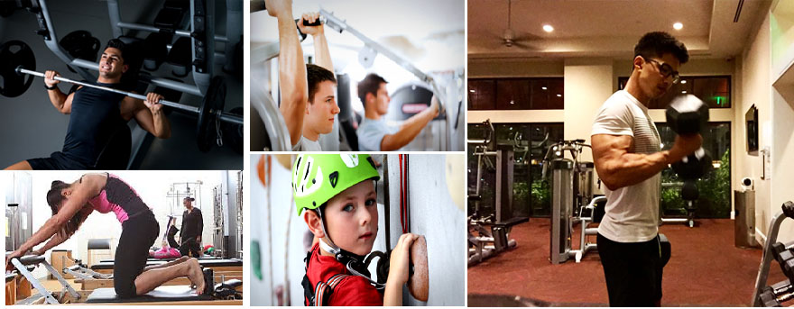 Fitness Centers Examples of Real Imagery